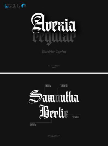 فونت-Avexia-Font