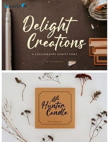 فونت-Delight-Creations-Font