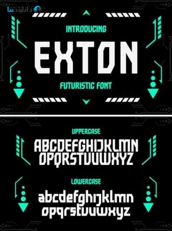فونت-Exton-Font