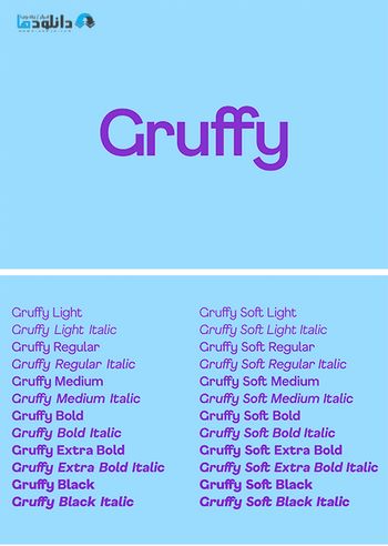 فونت-F37-Gruffy-Font-Family
