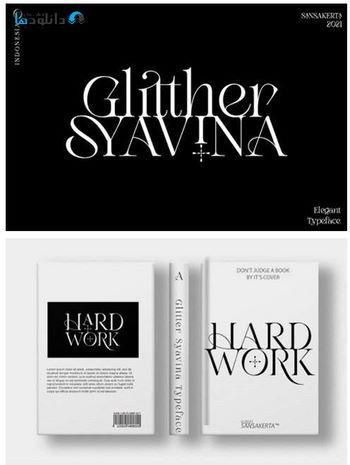 فونت-Glitther-Syavina-Font