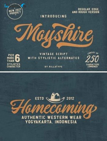 فونت-Moyshire-Font