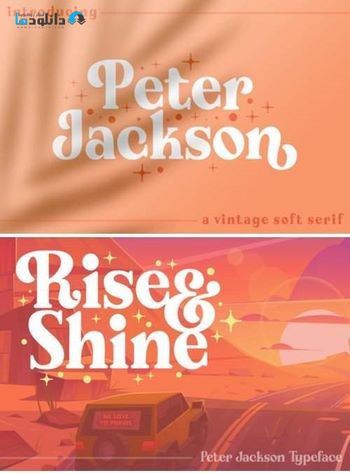 فونت-Peter-Jackson-Font