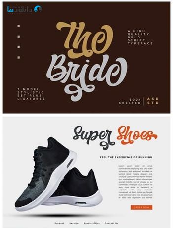 فونت-The-Bride-Font
