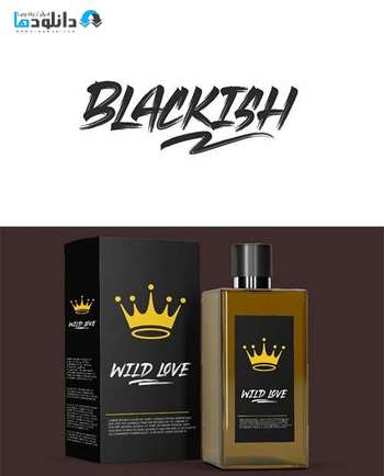 فونت-Blackish-Brush-Font