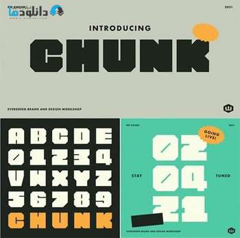 فونت-Chunk-Font