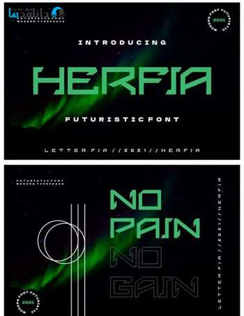 فونت-Herfia-Font