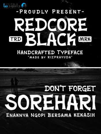 فونت-Redcore-Black-Font