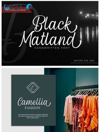 فونت-Black-Matland-Font