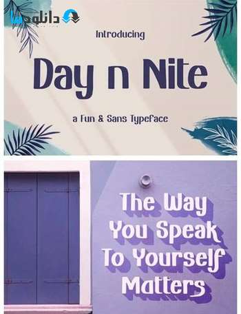 فونت-Day-N-Nite-Font