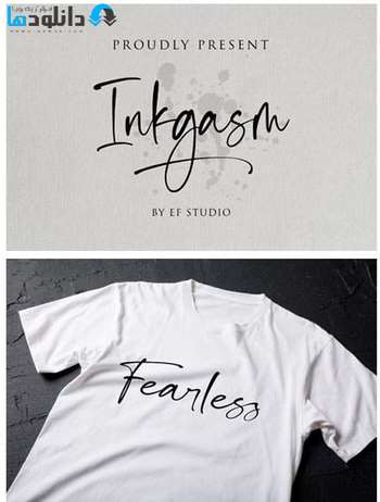 فونت-Inkgasm-Font