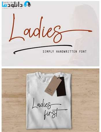 فونت-Ladies-Font