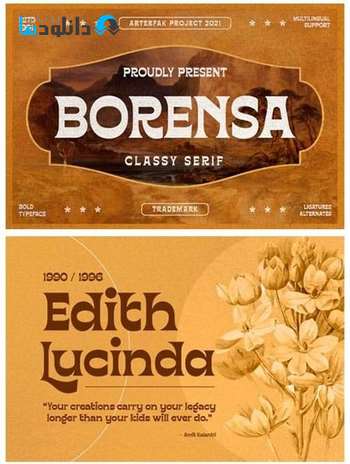 فونت-Borensa-Font