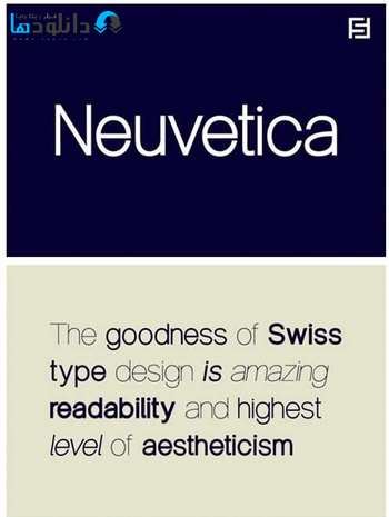 فونت-Neuvetica-Font