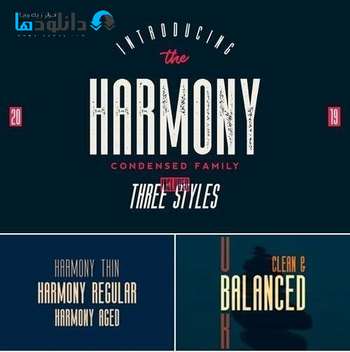فونت-The-Harmony