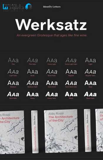 فونت-Werksatz-Font-Family