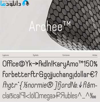 فونت-Archee-Font-Family