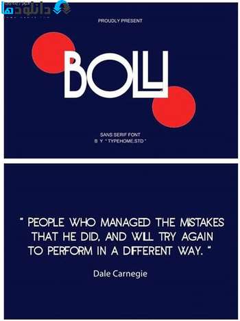 فونت-Bolli-Font