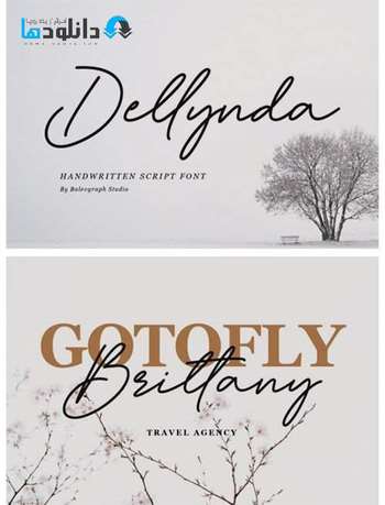 فونت-Dellynda-Font
