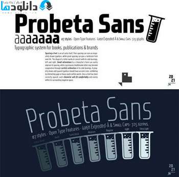 فونت-Probeta-Font-Family