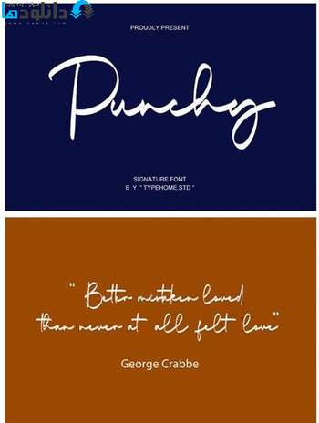 فونت-Punchy-Font