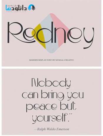 فونت-Redney-Font