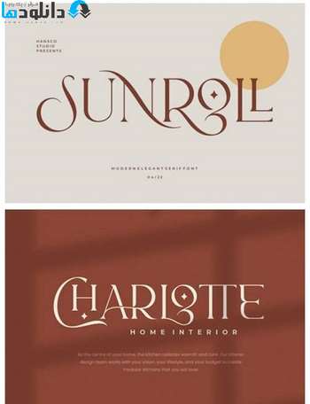فونت-Sunroll-Font