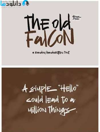 فونت-The-Old-Falcons-Font