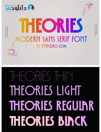 فونت-Theories-Font