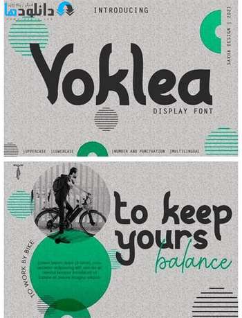 فونت-Voklea-Font
