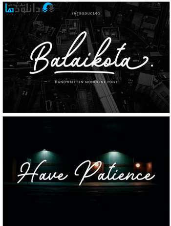 فونت-Balaikota-Fonts