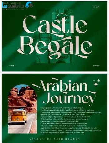 فونت-Castle-Begale-Font