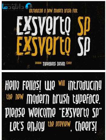 فونت-Exsverto-Font