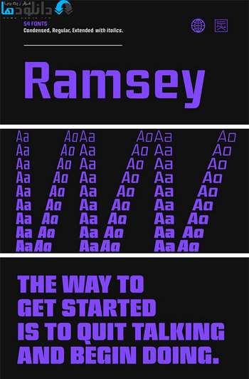 فونت-Ramsey-Font