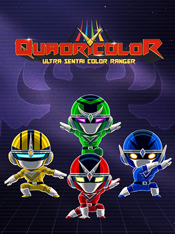 دانلود-بازی-QUADRICOLOR-Ultra-Sentai-Color-Ranger